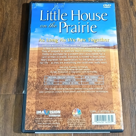 LITTLE HOUSE ON THE PRAIRIE AS LONG AS WE ARE TOGETHER on DVD - Picture 2 of 2
